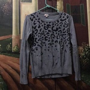 Cheetah print Merona sweater